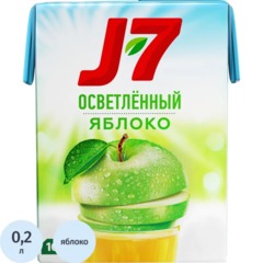 Сок J7 Яблоко, 0,2л