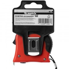 Рулетка Double fixation5 м х 19 мм обрезиненный корпус двойная Matrix,31056 Рулетка Double fixation5 м х 19 мм обрезиненный корпус двойная Matrix,31056 - фото 4