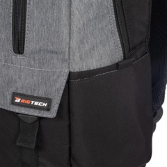 Рюкзак для ноутбука BigTech Special 15.6 LBP-BT-02BKGR, черно-серый - фото 11