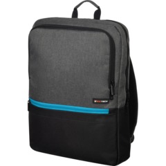 Рюкзак для ноутбука BigTech Special 17.3 LBP-BT-03BKGR, черно-серый - фото 4