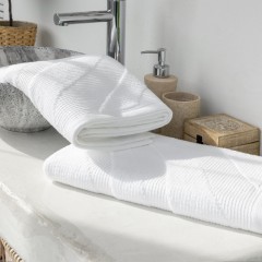 Полотенце махровое Verossa 70х140 Wave Texture, 480 гр/м2, белый, 797263 Полотенце махровое Verossa 70х140 Wave Texture, 480 гр/м2, белый, 797263 - фото 5
