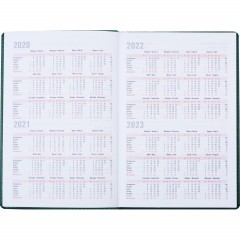 Ежедневник недатированный зелёный,А5,143х210мм,176л,ATTACHE Сиам - фото 3