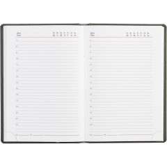 Ежедневник недатированный серый,А5,143х210мм,176л,ATTACHE Сиам - фото 15