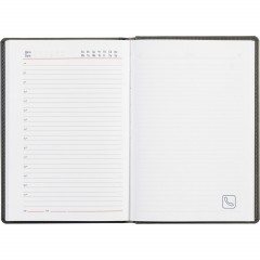 Ежедневник недатированный серый,А5,143х210мм,176л,ATTACHE Сиам - фото 17