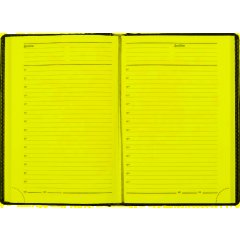 Ежедневник недатированный черный,А5,143х210мм,176л,ATTACHE Каньон - фото 2