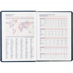 Ежедневник недатированный синий,А6,110х155мм,176л,ATTACHE Сиам - фото 13