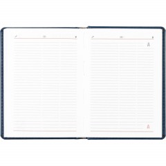 Ежедневник недатированный синий,А6,110х155мм,176л,ATTACHE Сиам - фото 18