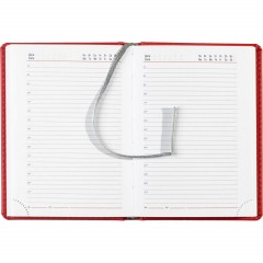 Ежедневник недатированный красный,А6,110х155мм,176л,ATTACHE Сиам - фото 17