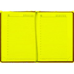 Ежедневник недатированный оранжевый,А6,110х155мм,176л,ATTACHE Сиам - фото 3