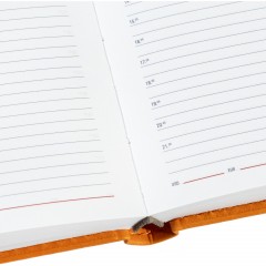 Ежедневник недатированный оранжевый,А6,110х155мм,176л,ATTACHE Сиам - фото 21