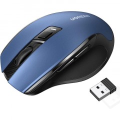 Мышь компьютерная UGREEN беспроводная MU006 (15064) Ergonomic 2.4G 4000DPI Мышь компьютерная UGREEN беспроводная MU006 (15064) Ergonomic 2.4G 4000DPI - фото 2