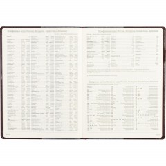 Еженедельник недатированный коричнев,A4,222х302мм,64л,Br.V.PROFY 3-098/03 - фото 15