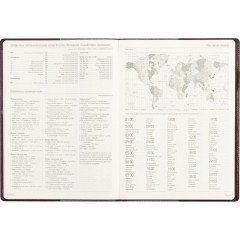 Еженедельник недатированный коричнев,A4,222х302мм,64л,Br.V.PROFY 3-098/03 - фото 16