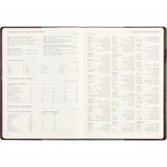 Еженедельник недатированный коричнев,A4,222х302мм,64л,Br.V.PROFY 3-098/03 - фото 18