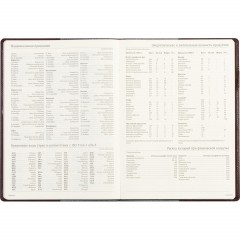 Еженедельник недатированный коричнев,A4,222х302мм,64л,Br.V.PROFY 3-098/03 - фото 19