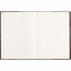 Еженедельник недатированный коричнев,A4,222х302мм,64л,Br.V.PROFY 3-098/03 - фото 20