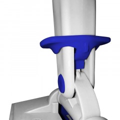 Держатель МОПа универс/зажимы, пластик LuscanProf  40х11см, серый/синий - фото 4