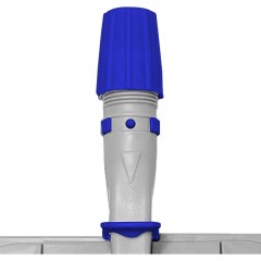 Держатель МОПа универс/зажимы, пластик LuscanProf  40х11см, серый/синий - фото 5