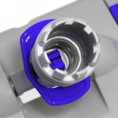 Держатель МОПа универс/зажимы, пластик LuscanProf  40х11см, серый/синий - фото 10