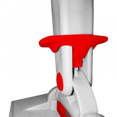 Держатель МОПа универс/зажимы, пластик LuscanProf  40х11см, серый/красный - фото 4