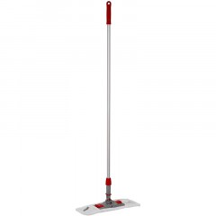 Держатель МОПа универс/зажимы, пластик LuscanProf  40х11см, серый/красный - фото 11