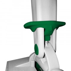 Держатель МОПа универс/зажимы, пластик LuscanProf  50х11см, серый/зеленый - фото 4