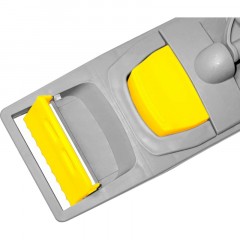 Держатель МОПа универс/зажимы, пластик LuscanProf  50х11см, серый/желтый - фото 3