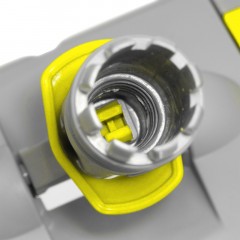 Держатель МОПа универс/зажимы, пластик LuscanProf  50х11см, серый/желтый - фото 10