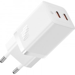 Зарядное устройство сетевое Baseus GaN5 Pro USB-C+C 40W белый Зарядное устройство сетевое Baseus GaN5 Pro USB-C+C 40W белый - фото 3