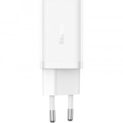 Зарядное устройство сетевое Baseus GaN5 Pro USB-C+C 40W белый Зарядное устройство сетевое Baseus GaN5 Pro USB-C+C 40W белый - фото 4