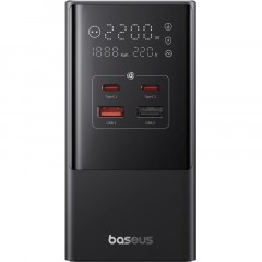 Зарядное устройство сетевое Baseus E00023606113-00 3AC+2А+2C 35W черный Зарядное устройство сетевое Baseus E00023606113-00 3AC+2А+2C 35W черный - фото 2