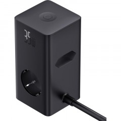 Зарядное устройство сетевое Baseus E00023606113-00 3AC+2А+2C 35W черный Зарядное устройство сетевое Baseus E00023606113-00 3AC+2А+2C 35W черный - фото 4