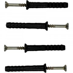 Вешалка настенная РЭ_H1031W, прямой гиб,3 крючка,белый (611045) - фото 4