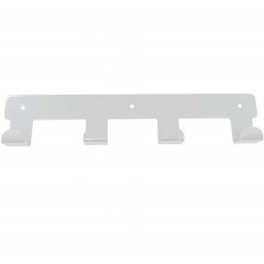 Вешалка настенная РЭ_H1041W, 4 крючка,белый (611036) - фото 2