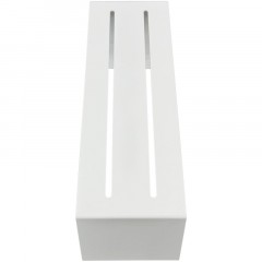 Держатель РЭ_ вертикальный д/полотенца LIRIA RU2201W, белый (701449) - фото 3