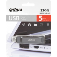 Флеш-память Dahua 32 ГБ, USB3.2 Gen1 DHI-USB-P629-32-32GB - фото 3