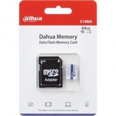 Карта памяти Dahua MicroSD 64 ГБ DHI-TF-C100A/64GB - фото 5