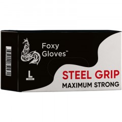 Перчатки одноразовые нитрил Steel Grip цв.черный (50 пар/уп)р.L,ПС Перчатки одноразовые нитрил Steel Grip цв.черный (50 пар/уп)р.L,ПС - фото 2