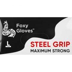 Перчатки одноразовые нитрил Steel Grip цв.черный (50 пар/уп)р.L,ПС Перчатки одноразовые нитрил Steel Grip цв.черный (50 пар/уп)р.L,ПС - фото 9