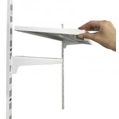 Полка РЭ_металл.усилен.ФОРТ ПУ-07W,д/стеллаж.систем 700x270 белый (701344) Полка РЭ_металл.усилен.ФОРТ ПУ-07W,д/стеллаж.систем 700x270 белый (701344) - фото 4
