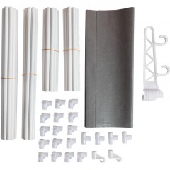 Вешалка LS_гардеробная напольная Helex Home W-04-1, белая - фото 8