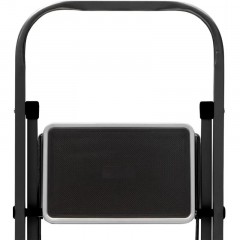 Стремянка Jet Black 2 шир.ступ. с ковриком, сталь, Zalger, арт. 9910-2 Стремянка Jet Black 2 шир.ступ. с ковриком, сталь, Zalger, арт. 9910-2 - фото 4