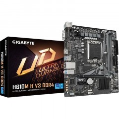 Материнская плата Gigabyte H610M H V3 DDR4 s1700 Intel H610 2xDDR4 mATX Материнская плата Gigabyte H610M H V3 DDR4 s1700 Intel H610 2xDDR4 mATX - фото 5