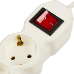 Сетевой фильтр BigTech ST210-3-W(2р/3м/10А/2,2кВт/3х0,75 мм2/белый) - фото 8