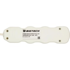 Сетевой фильтр BigTech ST310-3-W(3р/3м/10А/2,2кВт/3х0,75 мм2/белый) - фото 6