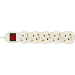 Сетевой фильтр BigTech ST510-3-W(5р/3м/10А/2,2кВт/3х0,75 мм2/белый) - фото 5