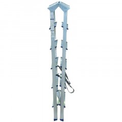Стремянка алюминиевая двухсторонняя сширокой верхней ступ ADK6206, ALUMET Стремянка алюминиевая двухсторонняя сширокой верхней ступ ADK6206, ALUMET - фото 4
