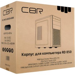 Корпус CBR mATX Minitower RD850, c БП 450W Black (PCC-MATX-RD850-450W) Корпус CBR mATX Minitower RD850, c БП 450W Black (PCC-MATX-RD850-450W) - фото 7
