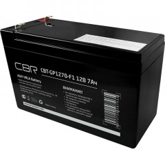 Батарея для ИБП CBR 12В/7Ач, клеммы F1(CBT-GP1270-F1) - фото 2