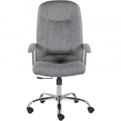 Кресло UP_EChair СН-277 Бостон В Айс хром Moderno 02 (серый) Кресло UP_EChair СН-277 Бостон В Айс хром Moderno 02 (серый) - фото 2